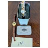 2 Ladies Fossil Watches