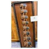 Dimensional Wood Elephant Safari Art . 11x32