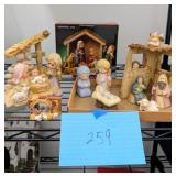 Assortment of Nativity Sets.