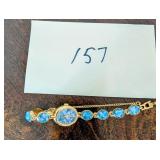 Vintage?Mosaic Opal Bracelet watch