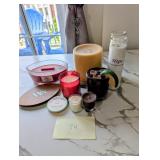 8 unused condition candles