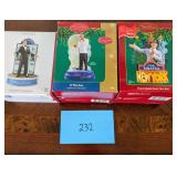 3 boxed Sinatra Ornaments