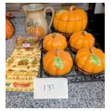 Pumpkin and Autumn design ceramics