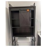 Above Commode Cabinet 25x33x9.5 Top to foor 68'