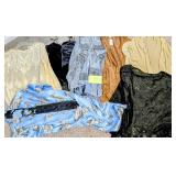 Variety of Shawls and Nightwear. Sizes S and M.
