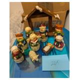 Snowman Nativity Set.