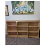 3  matching bookshelves. 41x24.5x11.5. each. 1 is