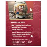 Boxed Nativity Cookie Jar