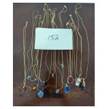 Variety of Pendants on chains