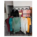 10 pc various brands ladies sz XL tops