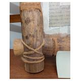 2 Tropical themed accent lamps. 15 h single. 20 h