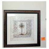 Tropical Print 18x18