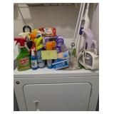 Cleaning and Laundry Supplies. Over half to Full A