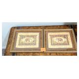 2 Safari Elephant prints 12x14