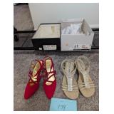2 pairs size 7 Shoes