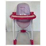 American Girl Bitty Baby High Chair
