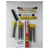 9 Tubes of Refill Lead/Scripto, Pentel, Sheaffer