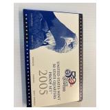 2005  US MINT 50 STATE QUARTERS PROOF SET