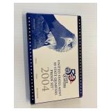 2004  US MINT 50 STATE QUARTERS PROOF SET