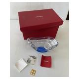BACCARAT WAVE BOWL BLUE 2104986