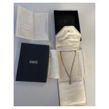 DIAMOND HEART SILVER NECKLACE FROM ZALES