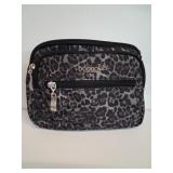 BAGGALLINI - BLACK & GRAY CHEETAH PRINT CROSSBODY