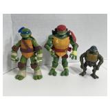 3 Ninja Turtle Action Figures