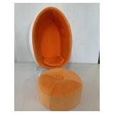 American Girl Egg Chair and Ottoman