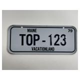 1979 Maine Mini License Plate