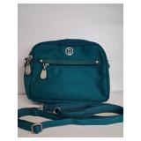 BAGGALLINI, TEAL CROSSBODY