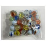 Lot of Vintage Glass Marbles
