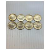 8 BU CANADIAN SILVER SIMES (1687-1967)