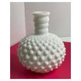 Westmoreland Milk Glass Hobnail Vase