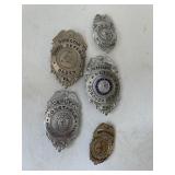 VINTAGE BADEN PA BADGES LOT OF 5