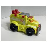 Yellow Transformer Fire Truck Toy