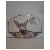 DONKEY SIGN - HELLO SWEET CHEEKS
