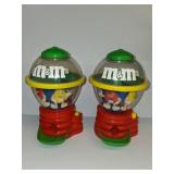 LOT OF 2 M&M DISPENSERS