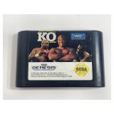 Vintage Sega Genesis KO Boxing Game