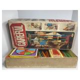 1960s Ideal Toppling Tower Game in Box