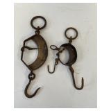 ANTIQUE SCALES , LOT OF 2