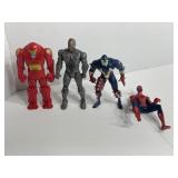 4 Super Hero Action Figure
