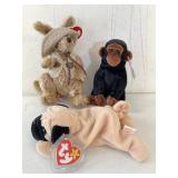 TY BABY & 1 OTHER TY ITEM, LOT OF 3