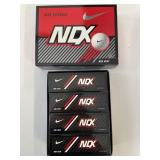 NIKE DISTANCE GOLF BALLS, 12 BALLS - NEW