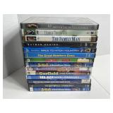 12 Mixed Movie DVDs