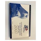 2007  US MINT 50 STATE QUARTERS PROOF SET