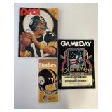 PITTSBURGH STEELERS, LOT OF 3