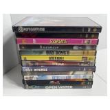 12 Mixed Movies DVDs