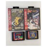 SEGA GENESIS GAMES LOT 4