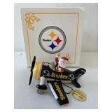 PITT STEELERS DANBURY MINT 2006 SANTA  AIRPLANE