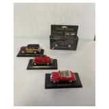 4 FORDS: 1937, 1932 COUPE, 1948 WOODY, 1940 WAGON